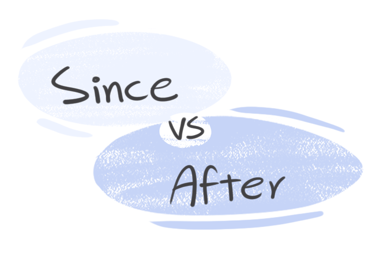 "Since" vs. "After" in the English grammar