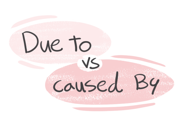 "Due To" vs. "Caused By" in the English grammar