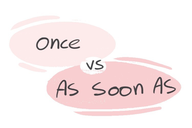 Once Vs As Soon As In The English Grammar Langeek