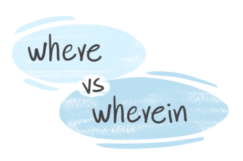 "Where" vs. "Wherein" in the English grammar