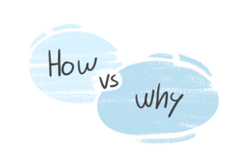"How" vs. "Why" in the English grammar