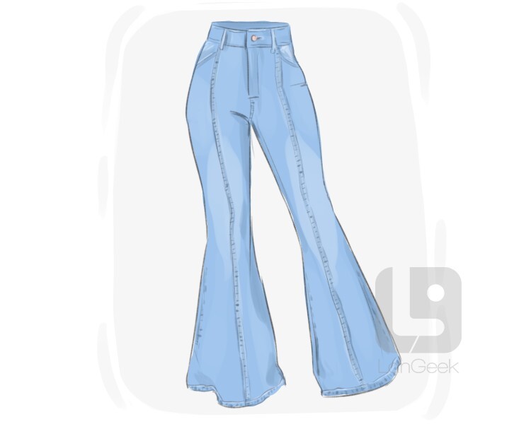 bell-bottoms definition and meaning