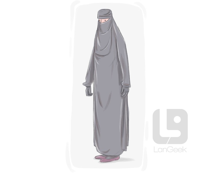burka definition and meaning