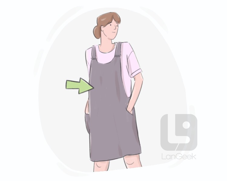 Pinafore definition shop