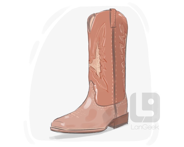cowboy boot definition and meaning