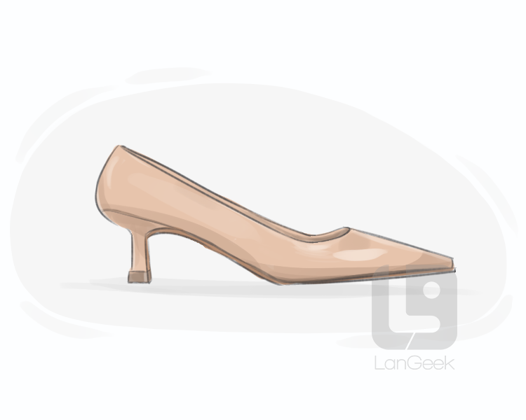 kitten heel definition and meaning