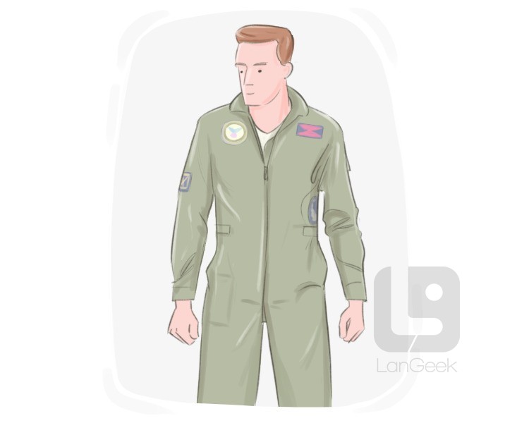 flight suit definition and meaning