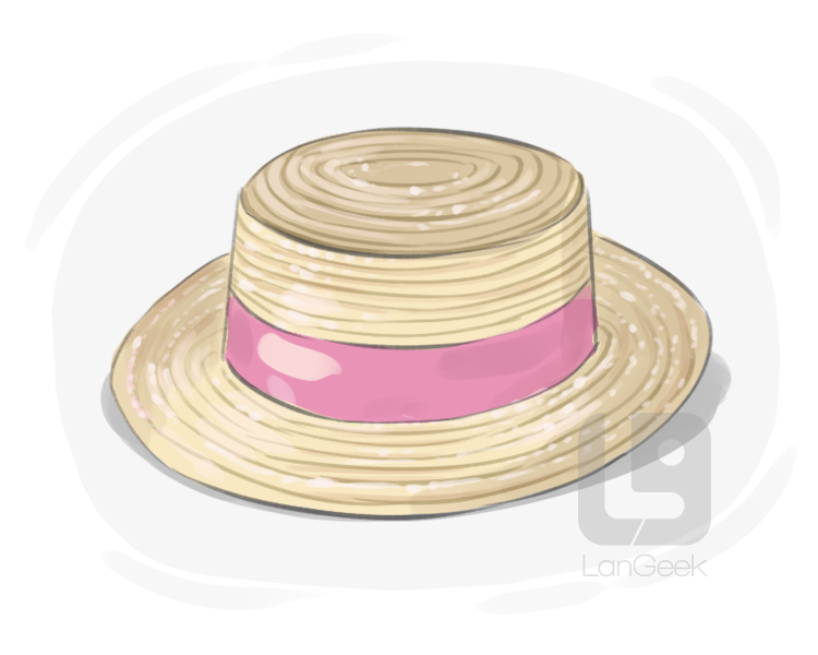straw hat definition and meaning