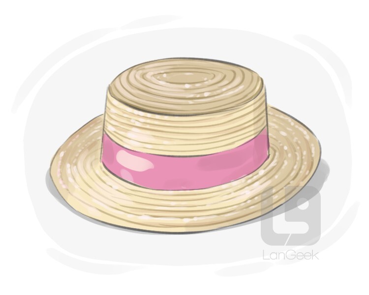 straw hat definition and meaning