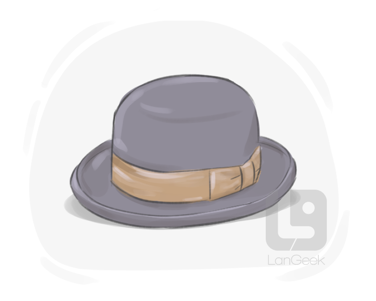 bowler hat definition and meaning