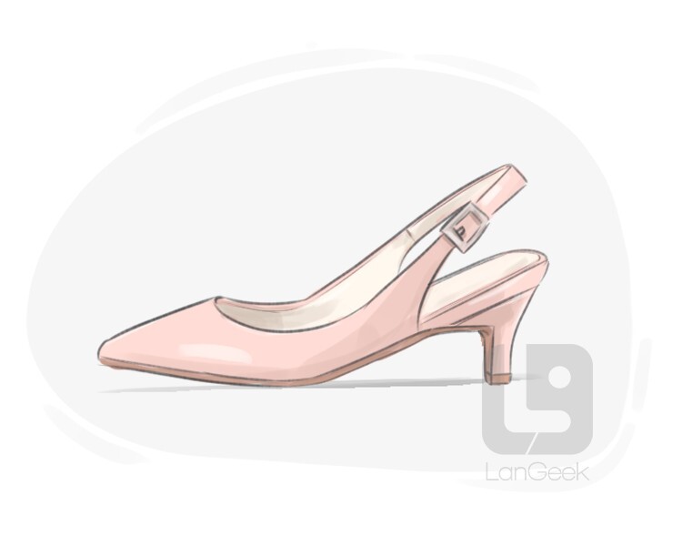 slingback definition and meaning