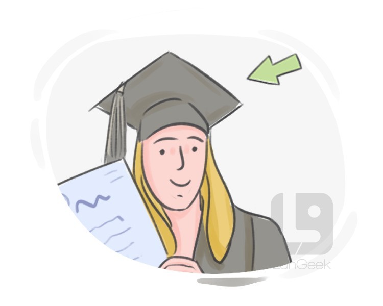 mortarboard definition and meaning