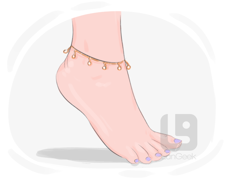 anklet definition and meaning