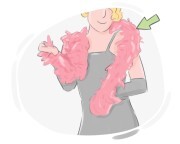 feather boa