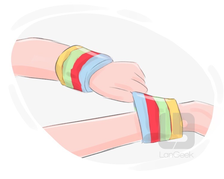 Wristband meaning shop