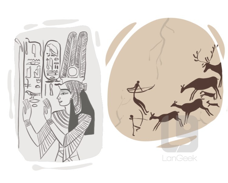 Definition & Meaning of "Ancient art" LanGeek