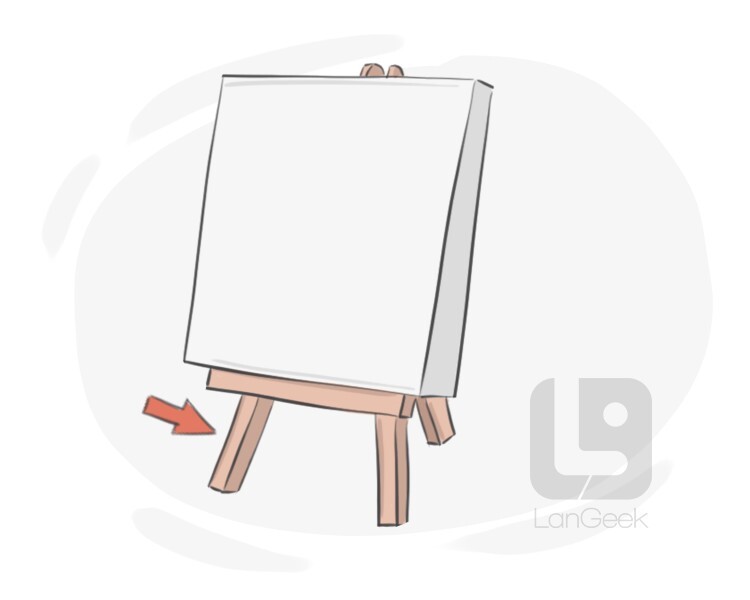 Definition & Meaning of "Easel" LanGeek