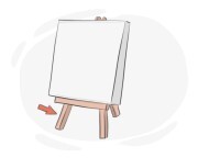 easel