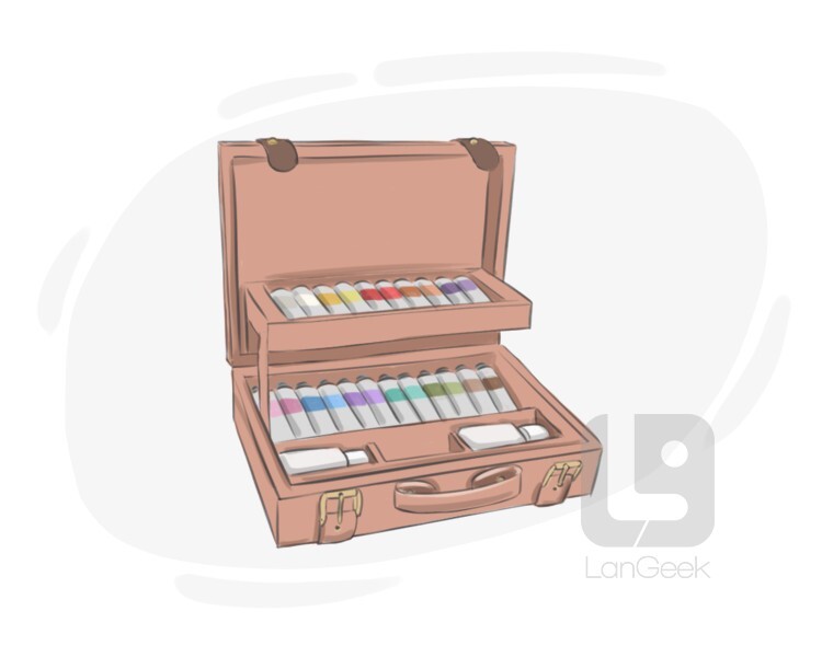 Definition & Meaning of "Paintbox" LanGeek