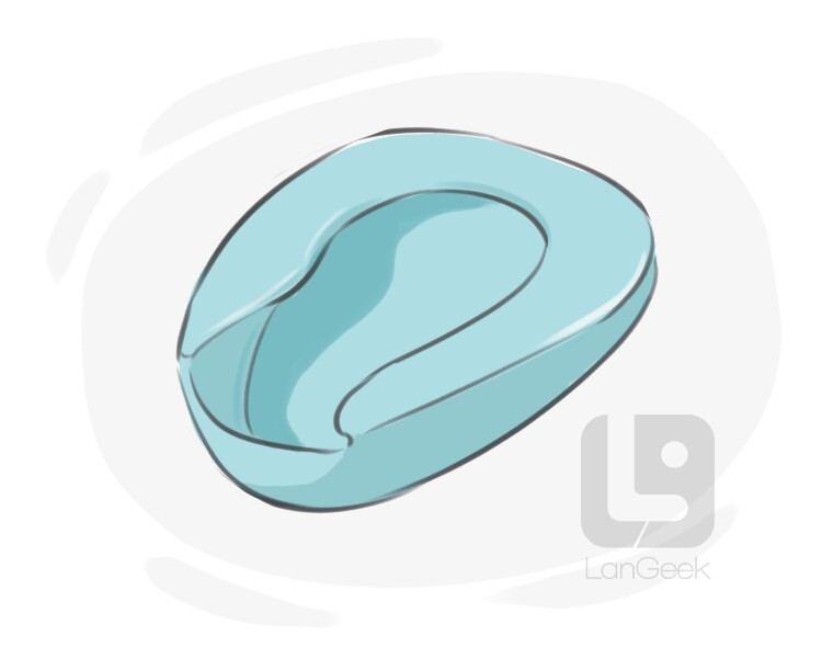 bedpan clipart