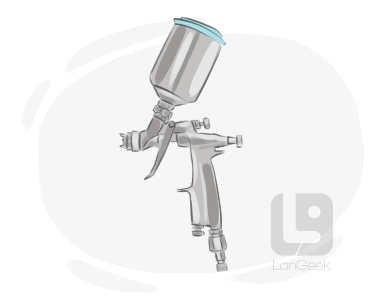 Traducción de la palabra "Spray gun" LanGeek