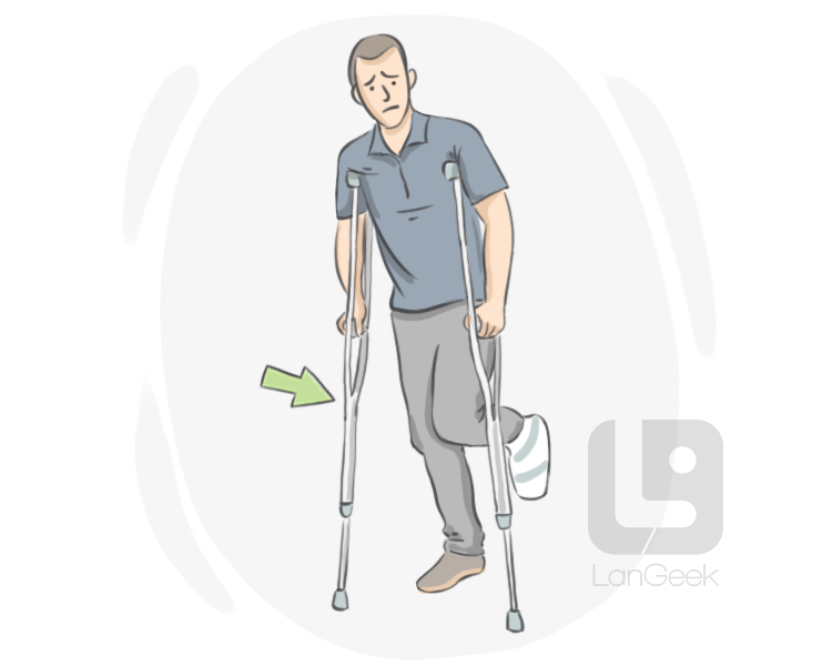 crutch definition and meaning
