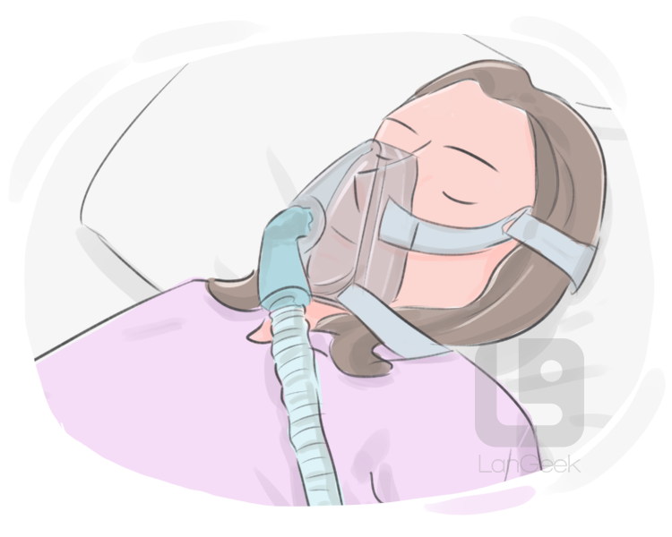 oxygen mask definition and meaning