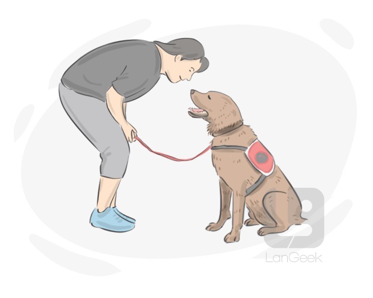 hearing dog definition and meaning