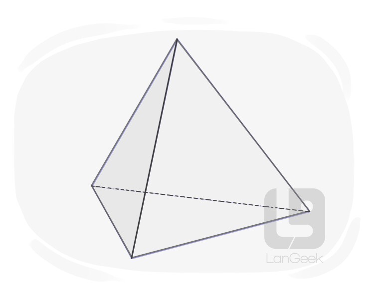 tetrahedron definition and meaning