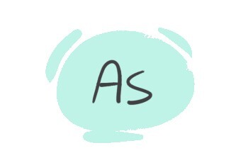 How to use as in the english grammar langeek