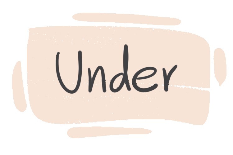 English Grammar - The differences: BELOW vs. UNDER vs. BENEATH