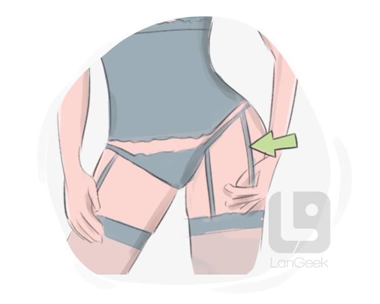 suspender belt definition and meaning
