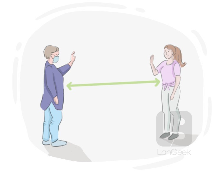 social distance definition and meaning