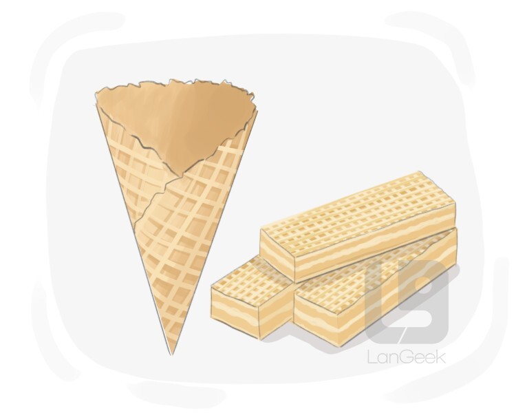 Kelimenin çevirisi "Wafer" LanGeek