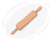 le rouleau à pâtisserie