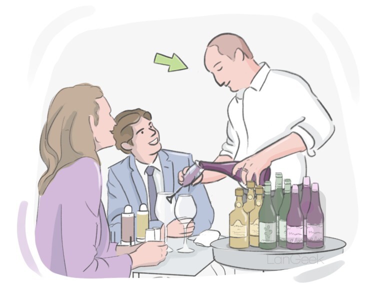 wine steward definition and meaning