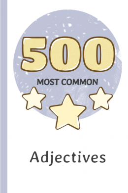 Most Common Adjectives in English Vocabulary