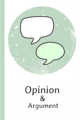 Words Related to Opinion and Argument