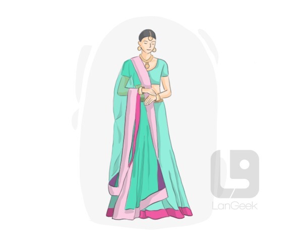 definition-meaning-of-saree-langeek