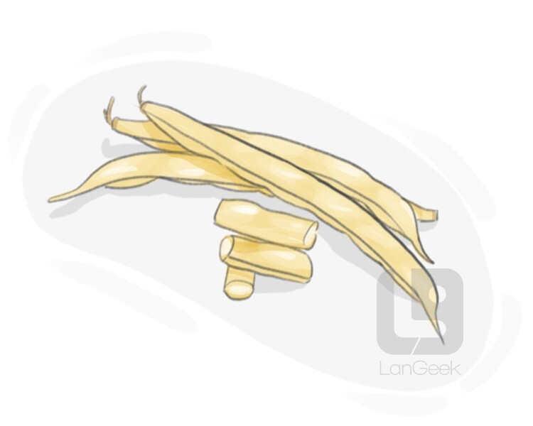 Definition & Meaning of "Yellow bean" LanGeek