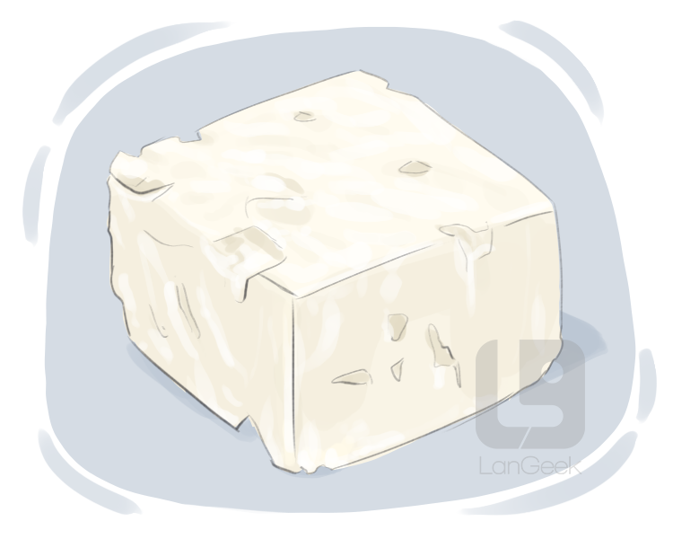 feta cheese definition and meaning