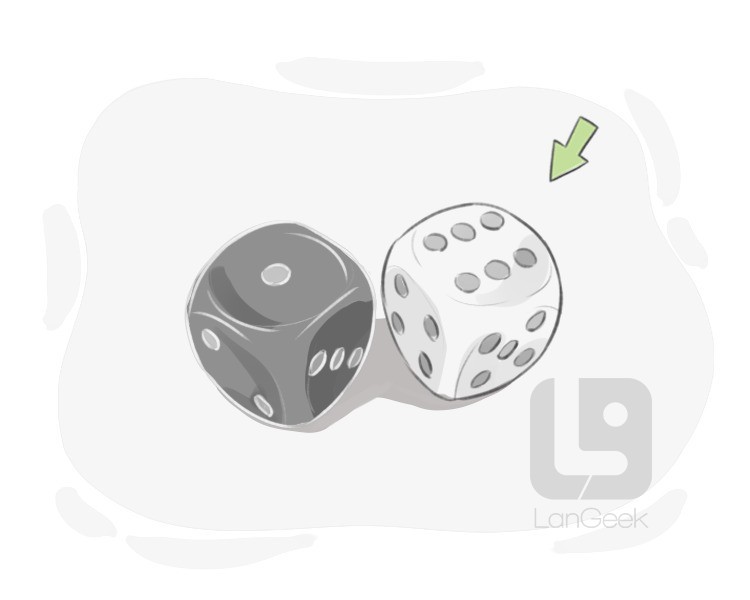 dice definition and meaning