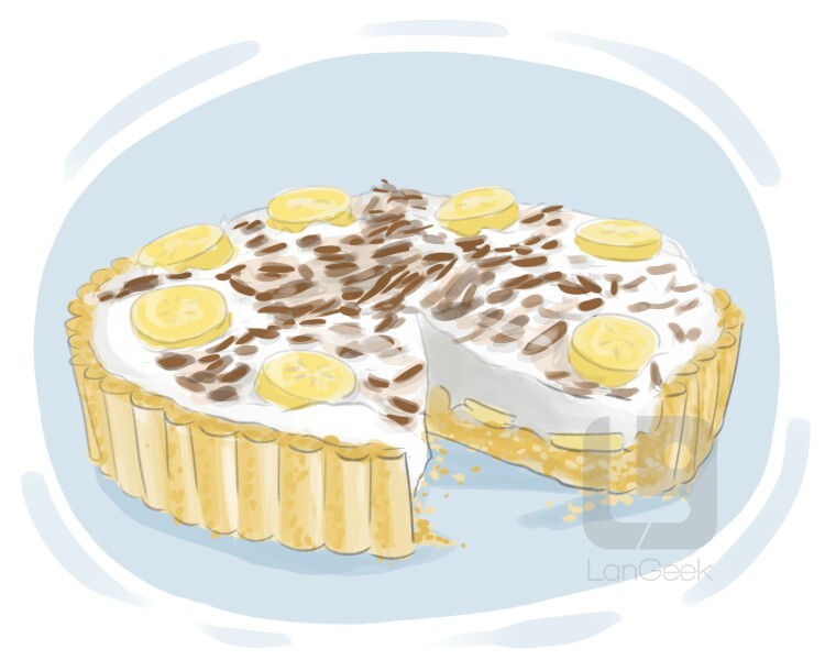 banoffee pie definition and meaning