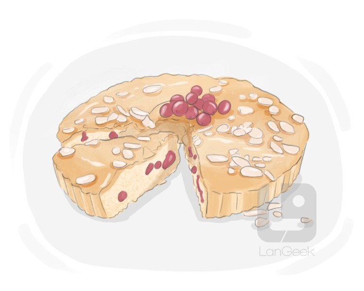 Bakewell tart definition and meaning