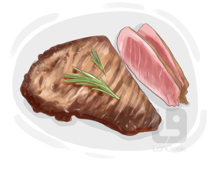steak definition and meaning