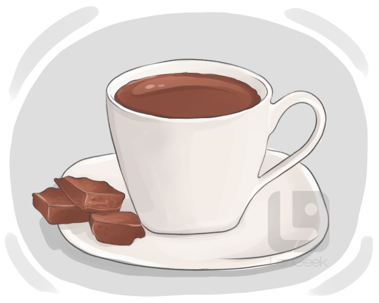 hot chocolate definition and meaning