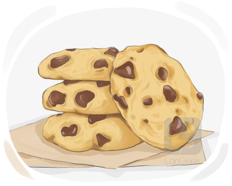 chocolate chip cookie definition and meaning