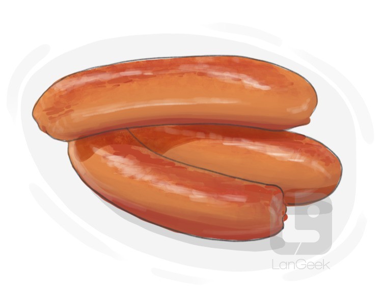 sausage definition and meaning