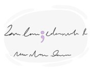 semicolon