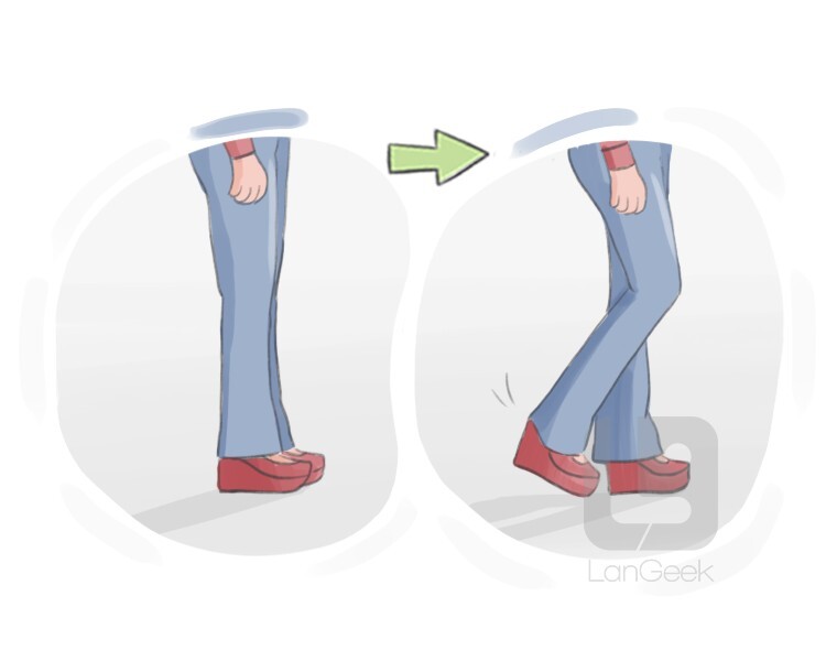 Definition meaning of step langeek